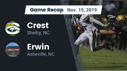 Recap: Crest  vs. Erwin  2019