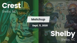 Matchup: Crest  vs. Shelby  2020