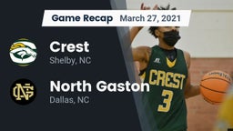 Recap: Crest  vs. North Gaston  2021