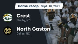 Recap: Crest  vs. North Gaston  2021