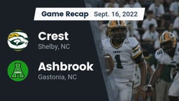 Recap: Crest  vs. Ashbrook  2022