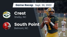 Recap: Crest  vs. South Point  2022