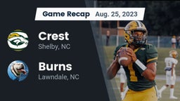 Recap: Crest  vs. Burns  2023