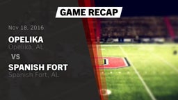 Recap: Opelika  vs. Spanish Fort  2016