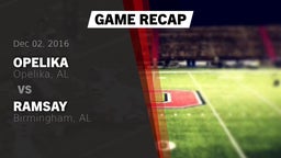 Recap: Opelika  vs. Ramsay  2016