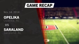 Recap: Opelika  vs. Saraland  2014