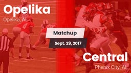 Matchup: Opelika  vs. Central  2017
