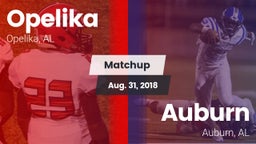 Matchup: Opelika  vs. Auburn  2018