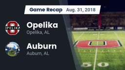 Recap: Opelika  vs. Auburn  2018