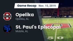 Recap: Opelika  vs. St. Paul's Episcopal  2019
