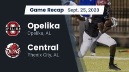 Recap: Opelika  vs. Central  2020