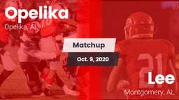 Matchup: Opelika  vs. Lee  2020