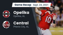 Recap: Opelika  vs. Central  2021