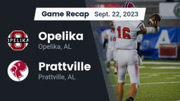 Recap: Opelika  vs. Prattville  2023