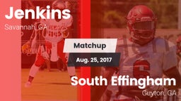 Matchup: Jenkins  vs. South Effingham  2017