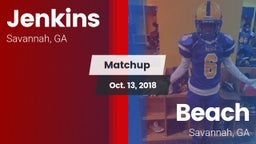 Matchup: Jenkins  vs. Beach  2018
