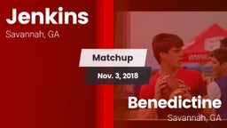 Matchup: Jenkins  vs. Benedictine  2018