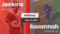 Matchup: Jenkins  vs. Savannah  2019