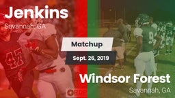 Matchup: Jenkins  vs. Windsor Forest  2019