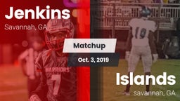 Matchup: Jenkins  vs. Islands  2019