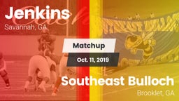 Matchup: Jenkins  vs. Southeast Bulloch  2019