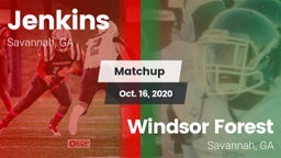 Matchup: Jenkins  vs. Windsor Forest  2020