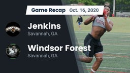 Recap: Jenkins  vs. Windsor Forest  2020