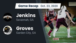 Recap: Jenkins  vs. Groves  2020
