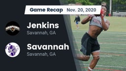 Recap: Jenkins  vs. Savannah  2020