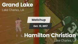 Matchup: Grand Lake High vs. Hamilton Christian  2017