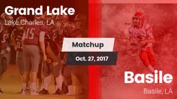 Matchup: Grand Lake High vs. Basile  2017