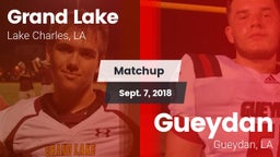 Matchup: Grand Lake High vs. Gueydan  2018