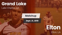 Matchup: Grand Lake High vs. Elton  2018