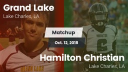 Matchup: Grand Lake High vs. Hamilton Christian  2018