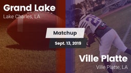 Matchup: Grand Lake High vs. Ville Platte  2019