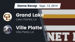 Recap: Grand Lake  vs. Ville Platte  2019