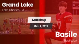 Matchup: Grand Lake High vs. Basile  2019