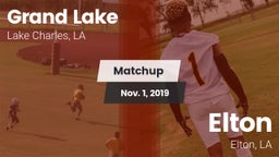 Matchup: Grand Lake High vs. Elton  2019