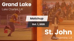 Matchup: Grand Lake High vs. St. John  2020