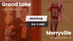 Matchup: Grand Lake High vs. Merryville  2020