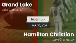Matchup: Grand Lake High vs. Hamilton Christian  2020