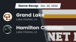 Recap: Grand Lake  vs. Hamilton Christian  2020