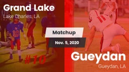 Matchup: Grand Lake High vs. Gueydan  2020