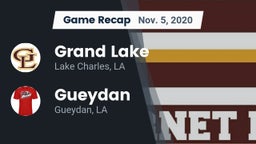Recap: Grand Lake  vs. Gueydan  2020