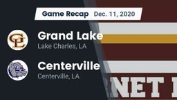 Recap: Grand Lake  vs. Centerville  2020