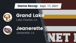 Recap: Grand Lake  vs. Jeanerette  2021