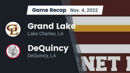 Recap: Grand Lake  vs. DeQuincy  2022
