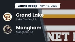 Recap: Grand Lake  vs. Mangham  2022