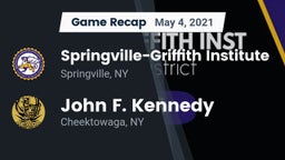 Recap: Springville-Griffith Institute  vs. John F. Kennedy 2021