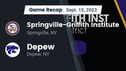 Recap: Springville-Griffith Institute  vs. Depew  2023